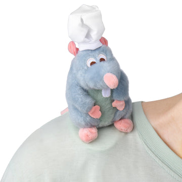 Rat Plush Toy Shoulder Riding Magnet Toy Chef 6 inch