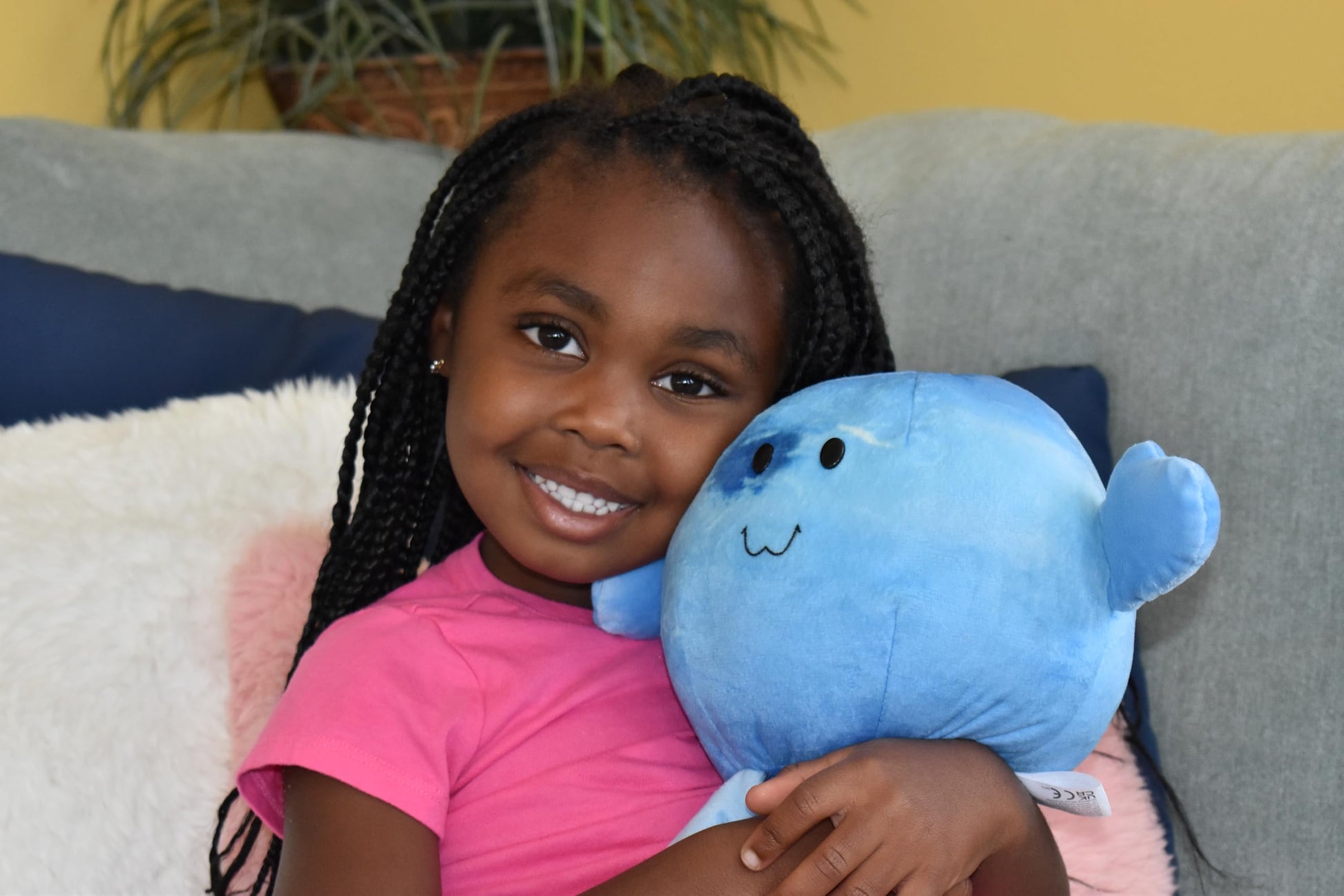 Celestial Buddies Neptune Buddy | 10" Soft Stuffed Plush, Embroidered Features, Fun Planet Facts Tag for Kids - STEM Learning, Educational Gift