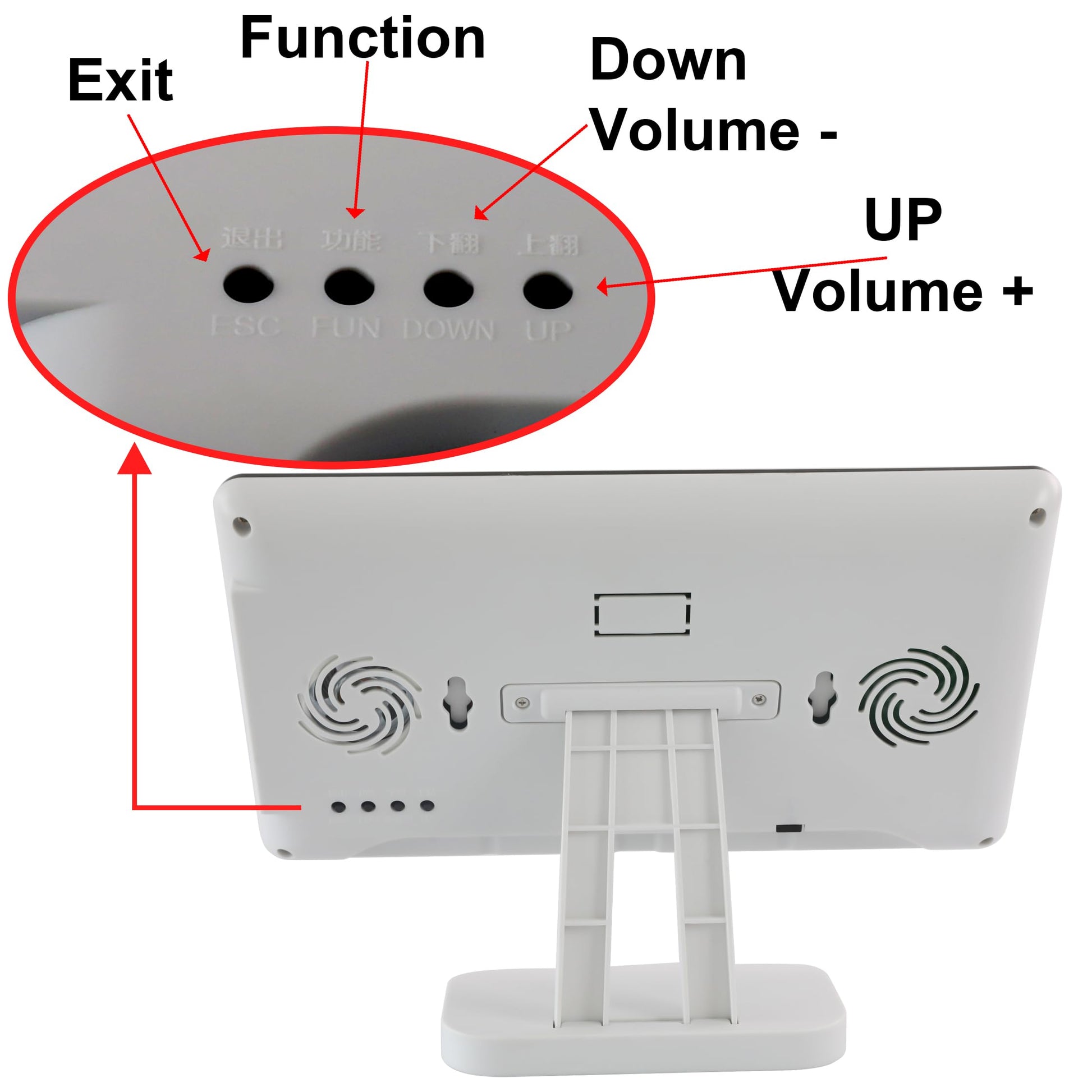 LOUKIENE Wireless Quiz Answer Game Buzzer System Gameplay 262ft for Game Show Family Game Nights Debate Contests in Companies Offices School Contest
