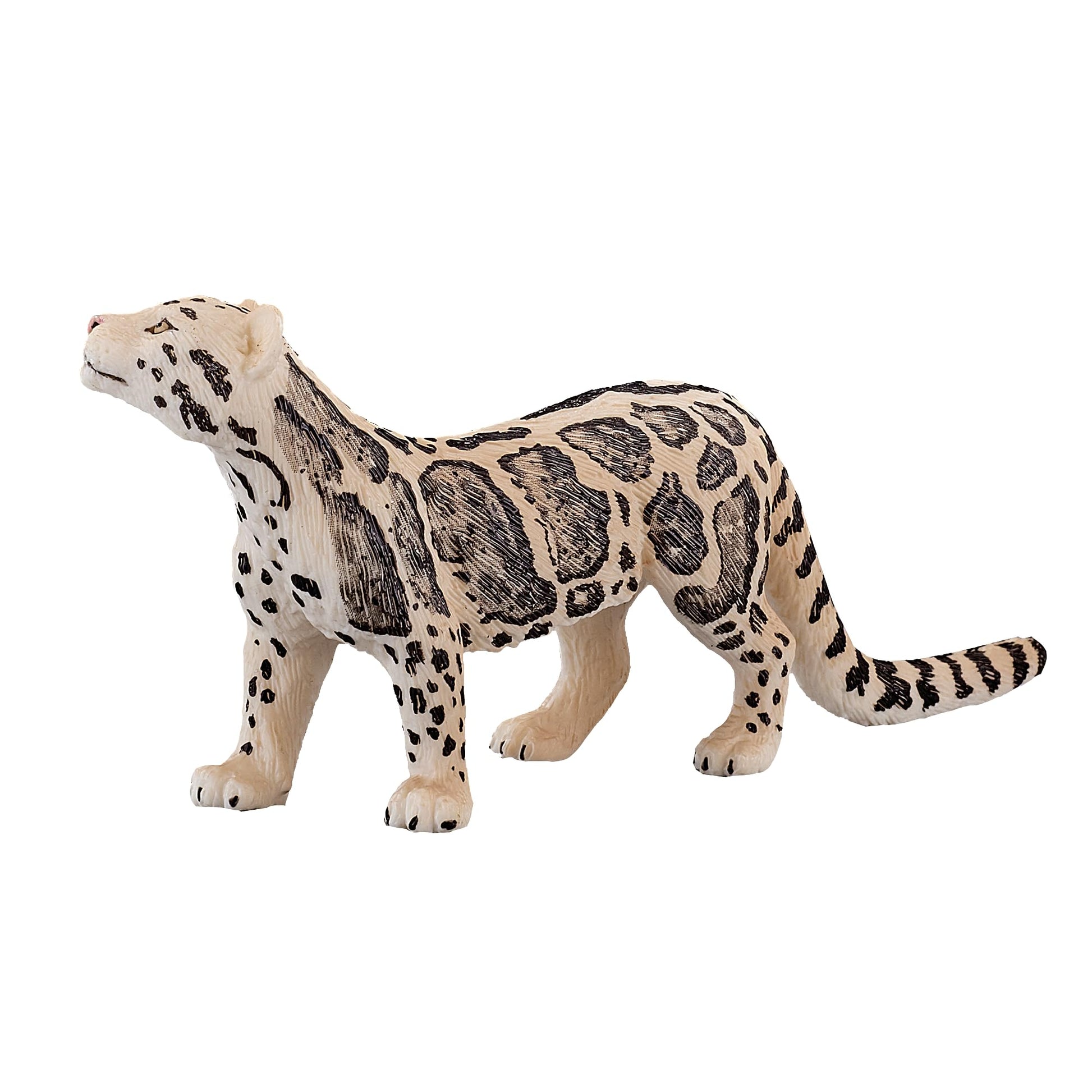 MOJO Clouded Leopard Rare Realistic International Wildlife Hand Painted Toy Figurine