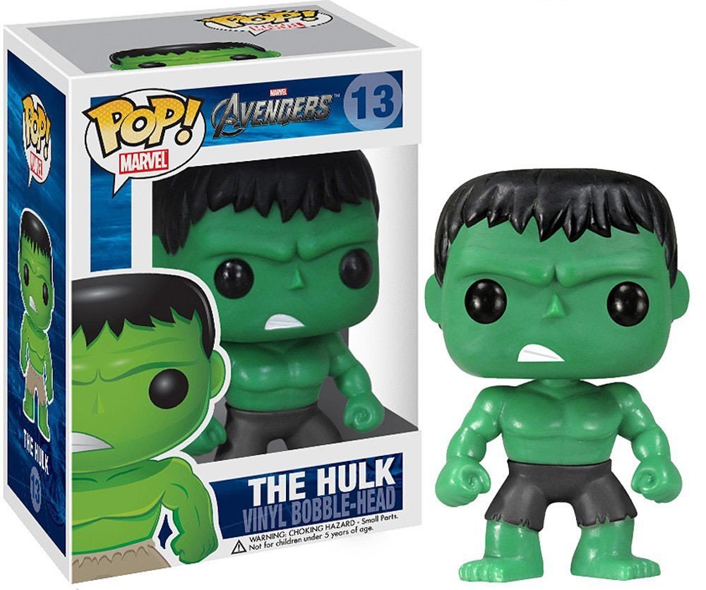Funko Pop Marvel (Bobble): Avengers - Hulk