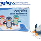 DUCKBOXX XX Bath Toys Wind up Backstroke Swimming Penguins for Kids 18M+ (3pcs)