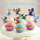 Dargon Cupcake Toppers Dargon Cake Decorations Dragon Birthday Party Decorations with Unique Various Dargon Themed Cupcake Toppers for Dragon Party