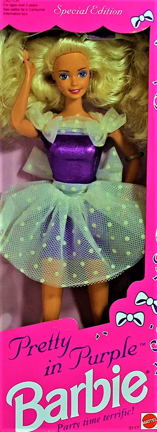 Mattel 1992 Pretty in Purple Barbie - Special Edition