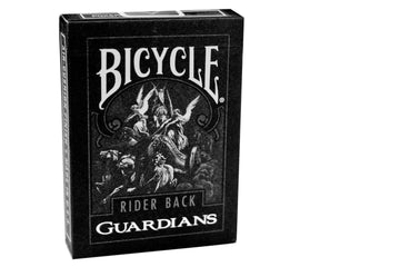 theory11 Bicycle Guardian Playing Cards (Black, 3.5 x 2.5-Inch)