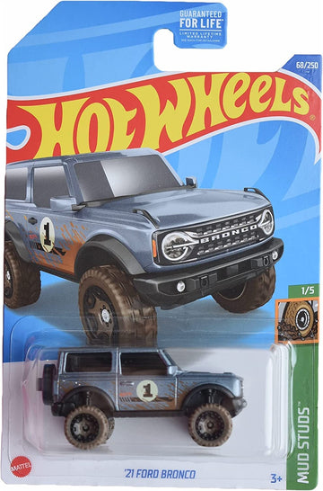 Hot Wheels '21 Ford Bronco, Mud Studs 1/5