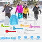 Holady 7 Pcs Snow Toys Set,Snowball Maker Tool and Sand Molds Beach Toys for Kids, Outdoor Winter and Summer Fun Set Toys