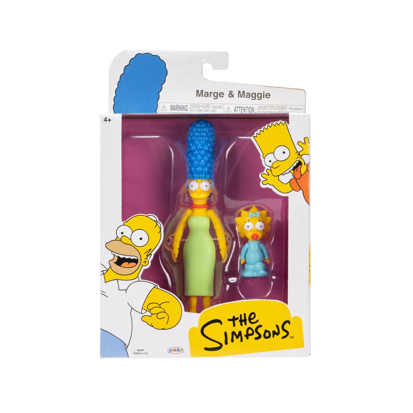 The Simpsons 5" Action Figure Marge Simpson with Maggie Simpsons Wave #3