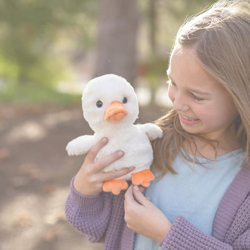 World's Softest Plush Stuffed Animal for Baby, Toddler, Kids, Adults - Adorable Toy Made from Kid-Friendly, Quality Materials - Lushee Dot Ducky, 10"