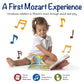 LITTLE MAESTRO Discover Mozart - 28 Timeless Masterpieces, Musical Books for Toddlers, 28-Button Music Book, Musical Toys for Toddlers 1-3