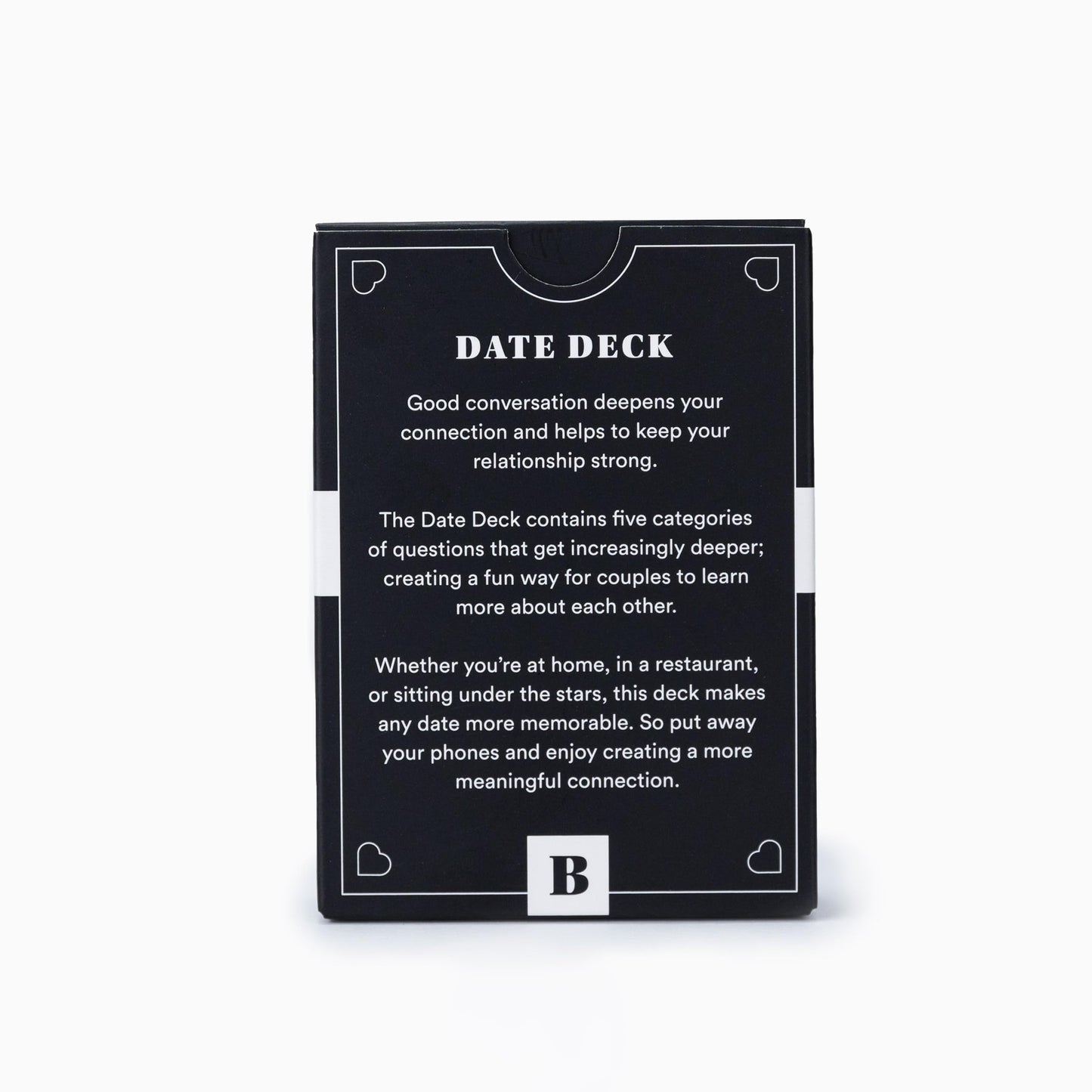 BestSelf Date Deck - 50 Conversation Cards Engaging for Couples - Fun and Thought-Provoking Date Night Game - Playing Cards to Unlock Deeper