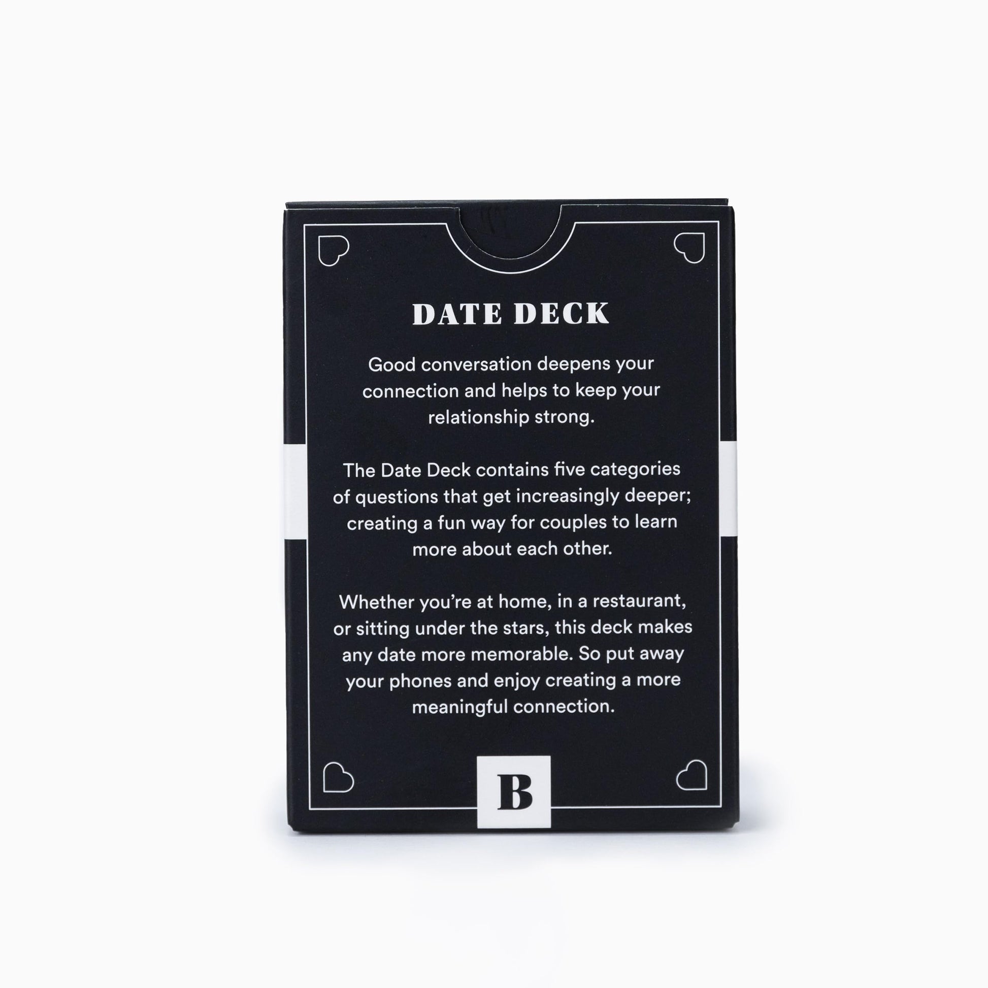 BestSelf Date Deck - 50 Conversation Cards Engaging for Couples - Fun and Thought-Provoking Date Night Game - Playing Cards to Unlock Deeper
