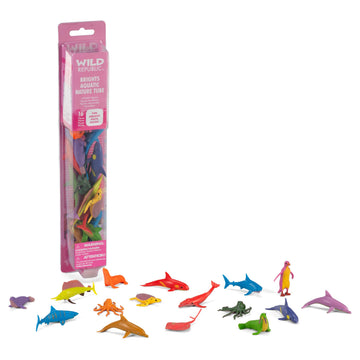 Wild Republic Nature Tube Bright Aquatic Figurines - 13"