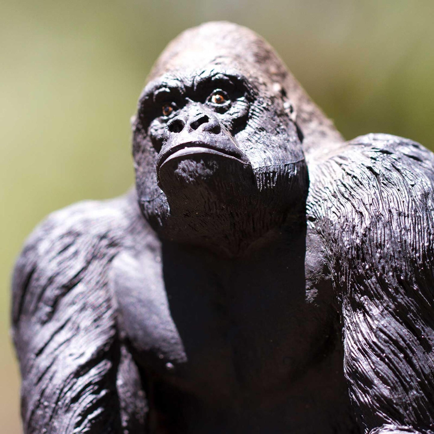 Safari Ltd. Silverback Gorilla Figurine - Realistic 6.25" Figure - Educational Toy for Boys, Girls, and Kids Ages 1+
