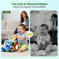 JKHEPL Baby Toys 6-12 Months - Baby Tissue Box Toy for 6 9 12 18 Months Old Montessori Sensory Toys for 1 Year Old Boy Infant Scarf Toy with Crinkle