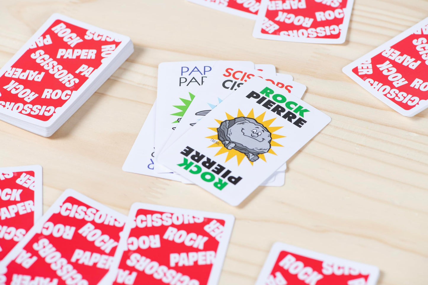 JAX Rock Paper Scissors Card Game Bilingual - It's the Fast, Fun Card Version of the Classic Game of Rock Paper Scissors, Ages 4 and Up, 2 Players