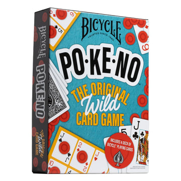 Bicycle Pokeno Card Game Set with Deck Scoreboards and Chips 12 Players