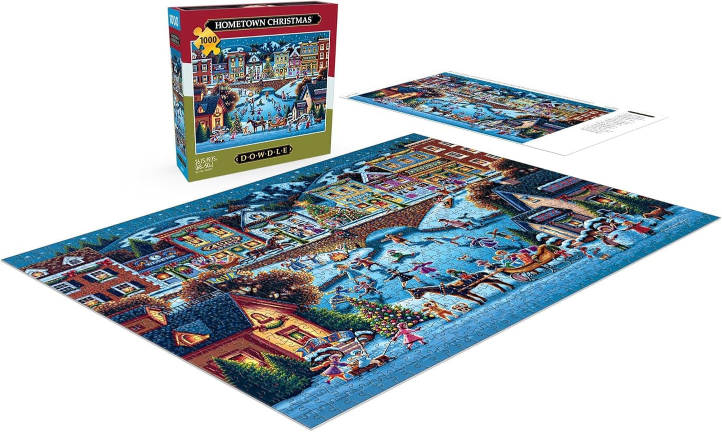 Buffalo Games - Eric Dowdle Hometown Christmas - 1000 Piece Puzzle