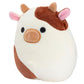 Squishmallows Original 5-Inch Ronnie The Brown Cow - Official Jazwares Little Plush - Collectible Soft & Squishy Mini Stuffed Animal Toy - Stocking