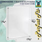Malko Premium Acrylic Protector Display Case for Steelbook & Slipcover Blu-Ray or 4K UHD Movies - 2 Pack
