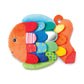 Melissa & Doug K’s Kids, Flip Fish Stuffed Animal, Soft Baby Book, Multi-Textured Squeaking & Crinkling Infant Sensory Toys for Babies with Baby