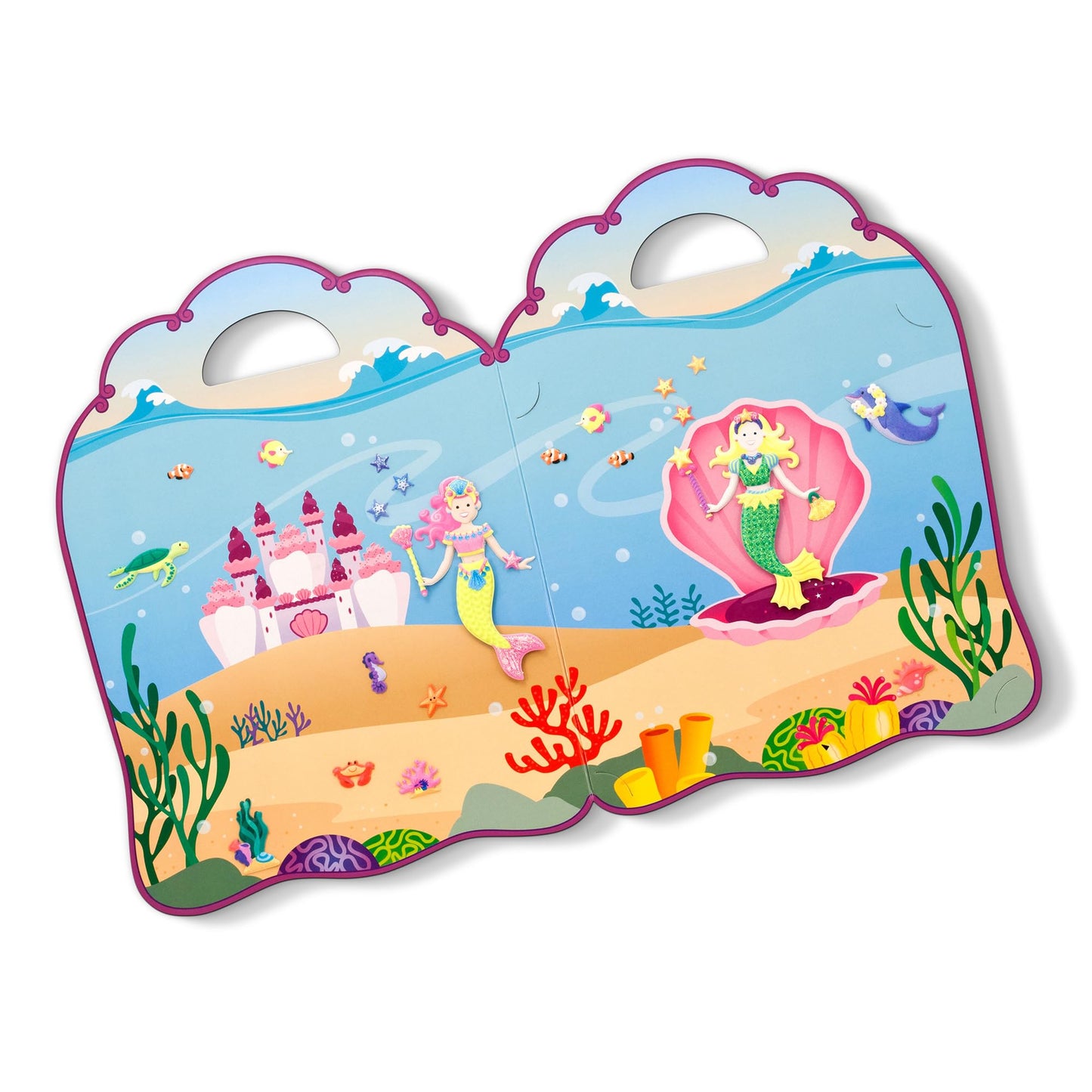 Melissa & Doug Puffy Sticker Play Set, Mermaid