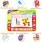 Magic Drawing Mat/Water Doodle Mats(31.4in x 23.6in) with 4 Color,Reusable Coloring Aqua Classic Mat Drawing Learning Painting Mats with Magic Pen