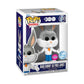 Funko Pop! & Tee: Bugs Bunny™ as Fred Jones™ (Flocked) - Large - (L) - T-Shirt - Clothes with Collectable Vinyl Minifigure - Gift Idea - Toys and