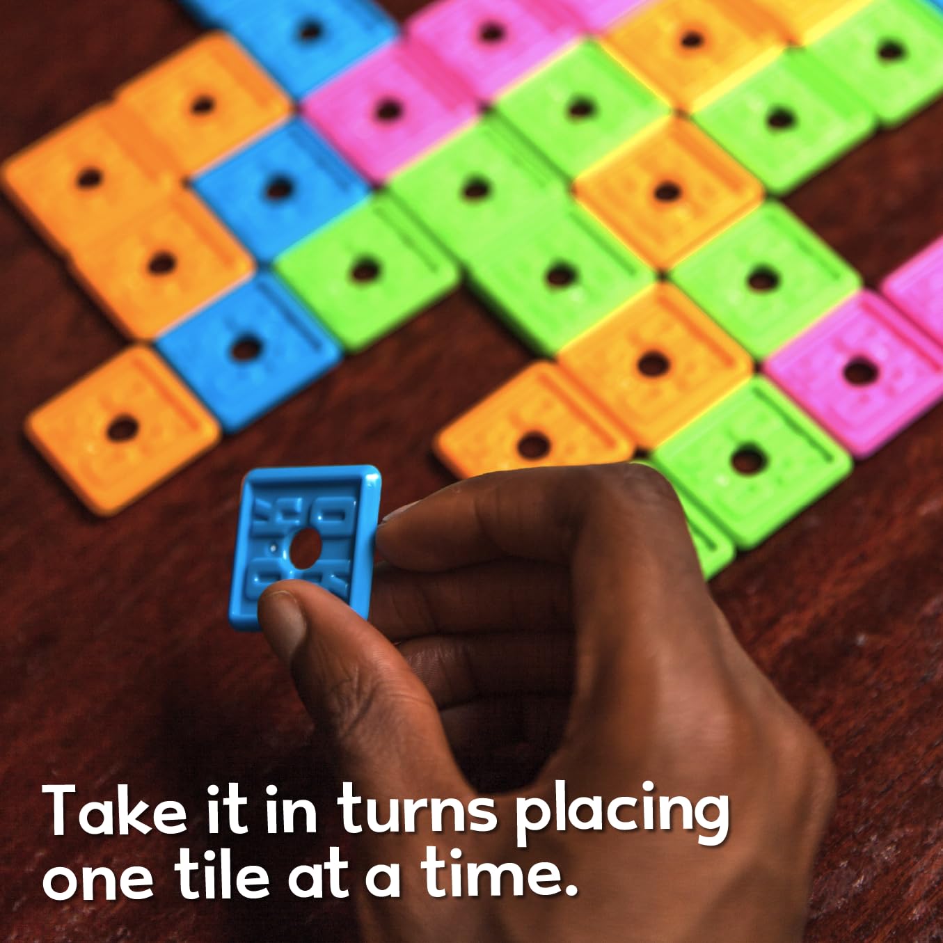 OK Play: Ultimate Travel Tile Game | Learn to Play in 10 Seconds | Waterproof & Indestructible | Perfect for Kids and Adults