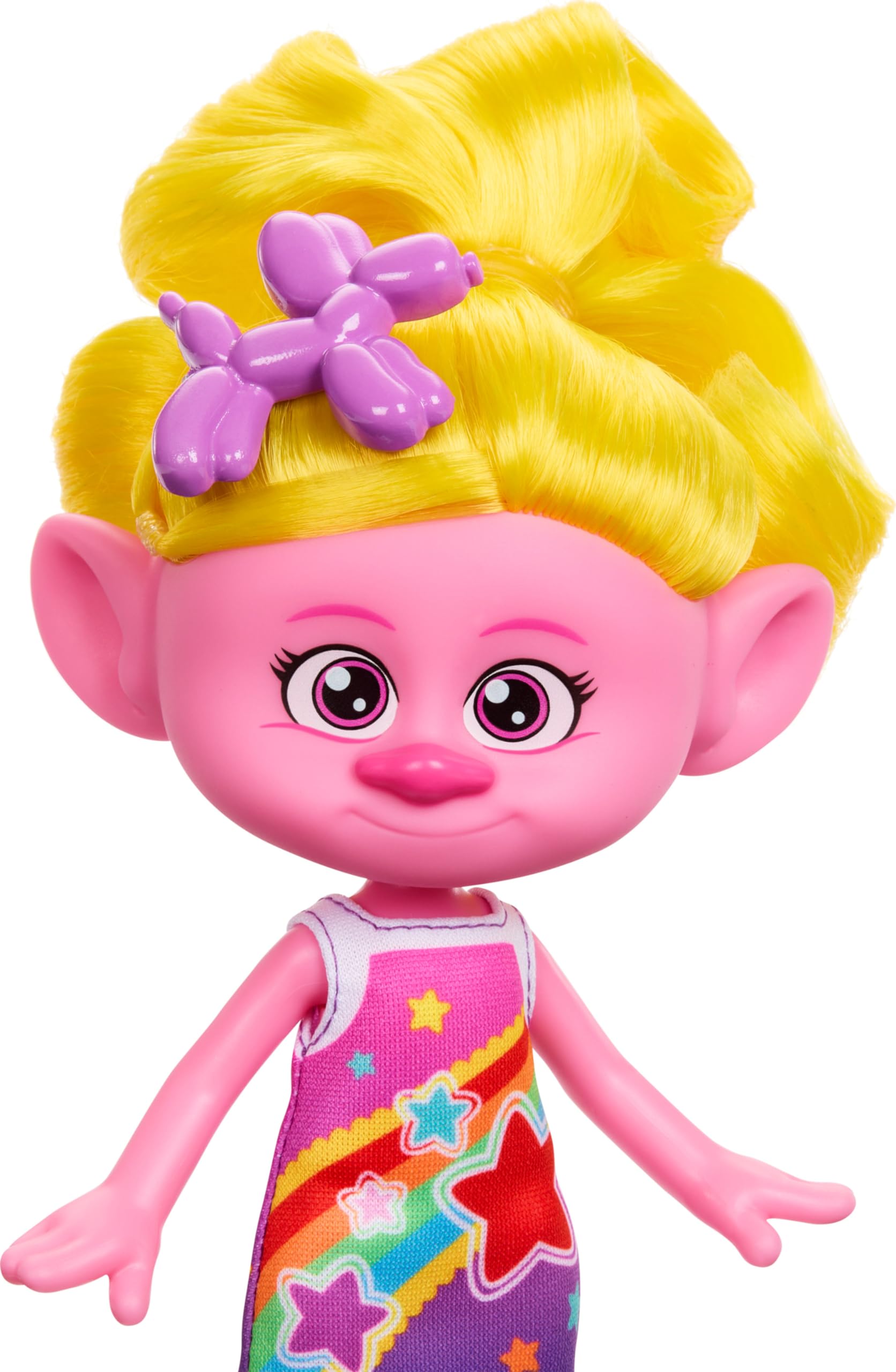 Mattel DreamWorks Trolls Fun Fair Surprise Trendsettin’ Viva Fashion Doll with Vibrant Hair & Accessory, Toys Inspired by The YouTube Series