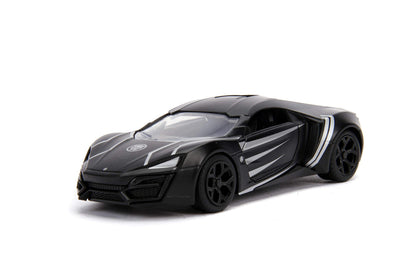 Jada Toys Metals Die-Cast Avengers W Motors Lykan HyperSport, 1:32 Scale Die-Cast Vehicle Black (JA30302)