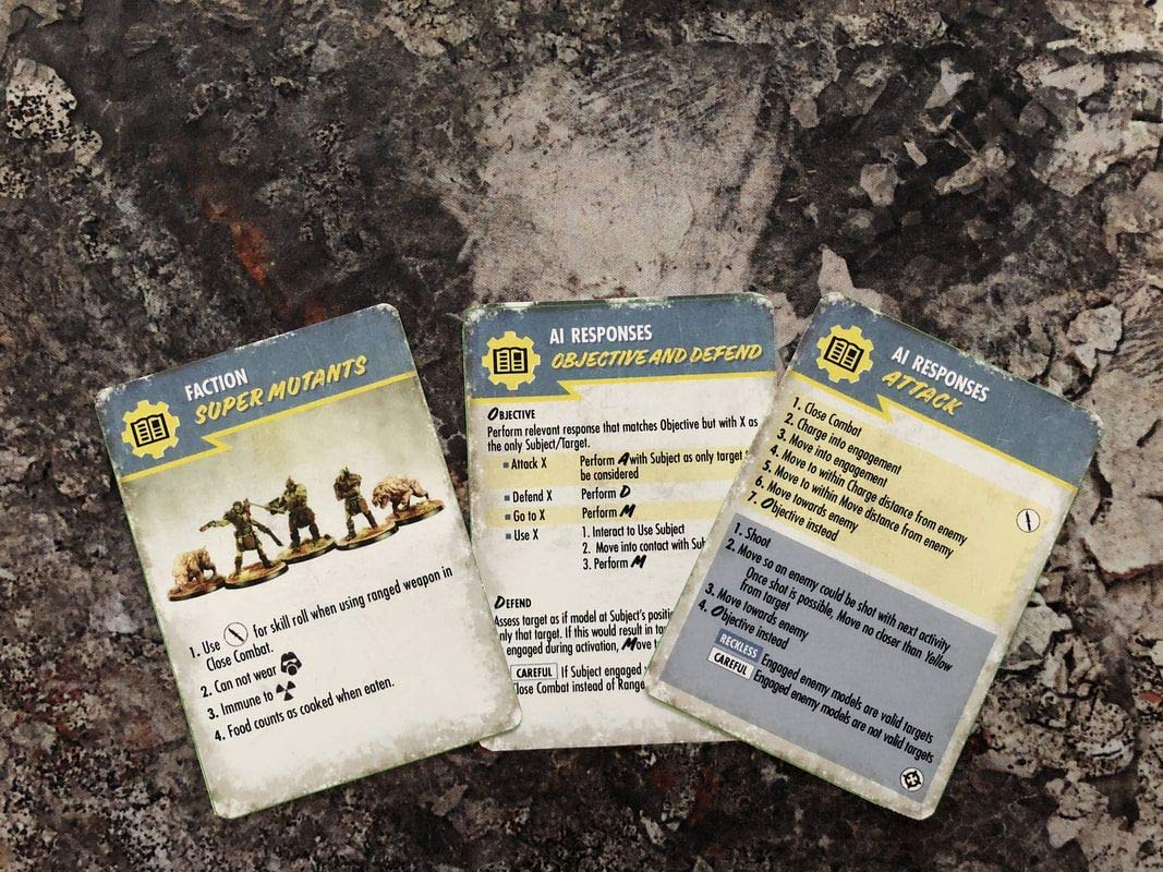 Modiphius Fallout: Wasteland Warfare - 2 Player Starter Strategy Board Game