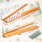 YOZYU 4 Pack Mahjong Racks Set with Detachable Magnetic Pushers,1.2in/1.4in American Mahjong Tile Racks,Wood Mahjong Racks with Pushers?Mahjong