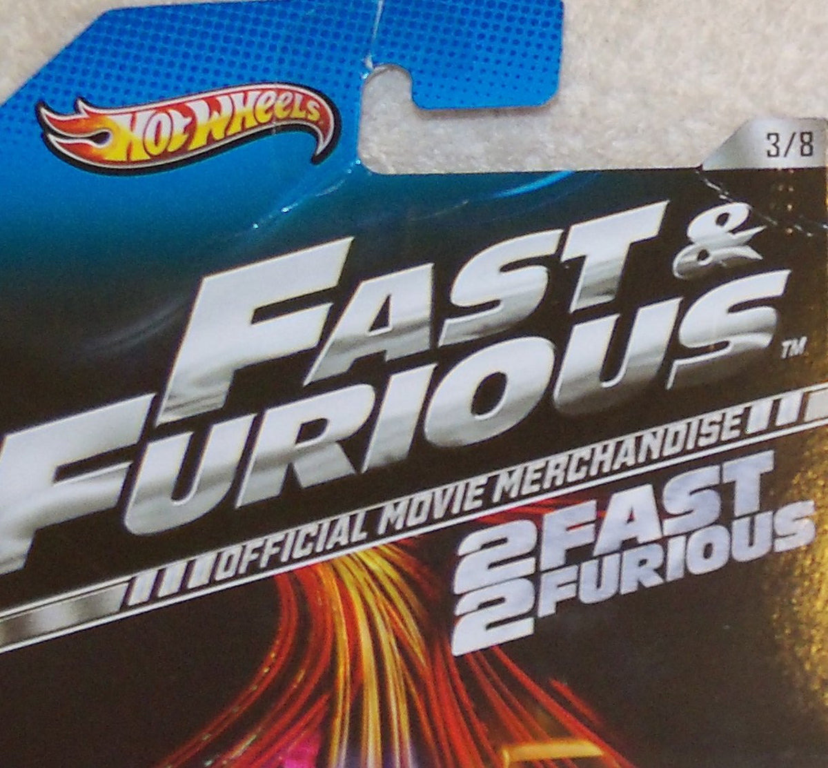 2013 Hot Wheels Fast & Furious 2 Fast 2 Furious Official Movie Merchandise Limited Edition Nissan Skyline GT-R (R34) 3/8 by Mattel