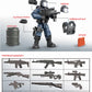 YEIBOBO ! Special Forces Mini Military Action Figure with Weapons and Accessories (Lightning SWAT Team XJ-9902)…