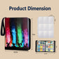 Card Binder 9 Pocket,Trading Card Binder 900 Pockets,Premium Collector's Album Display Zipper Binder,3-Ring MTG/TCG Card Holder Folder Gifts for Card