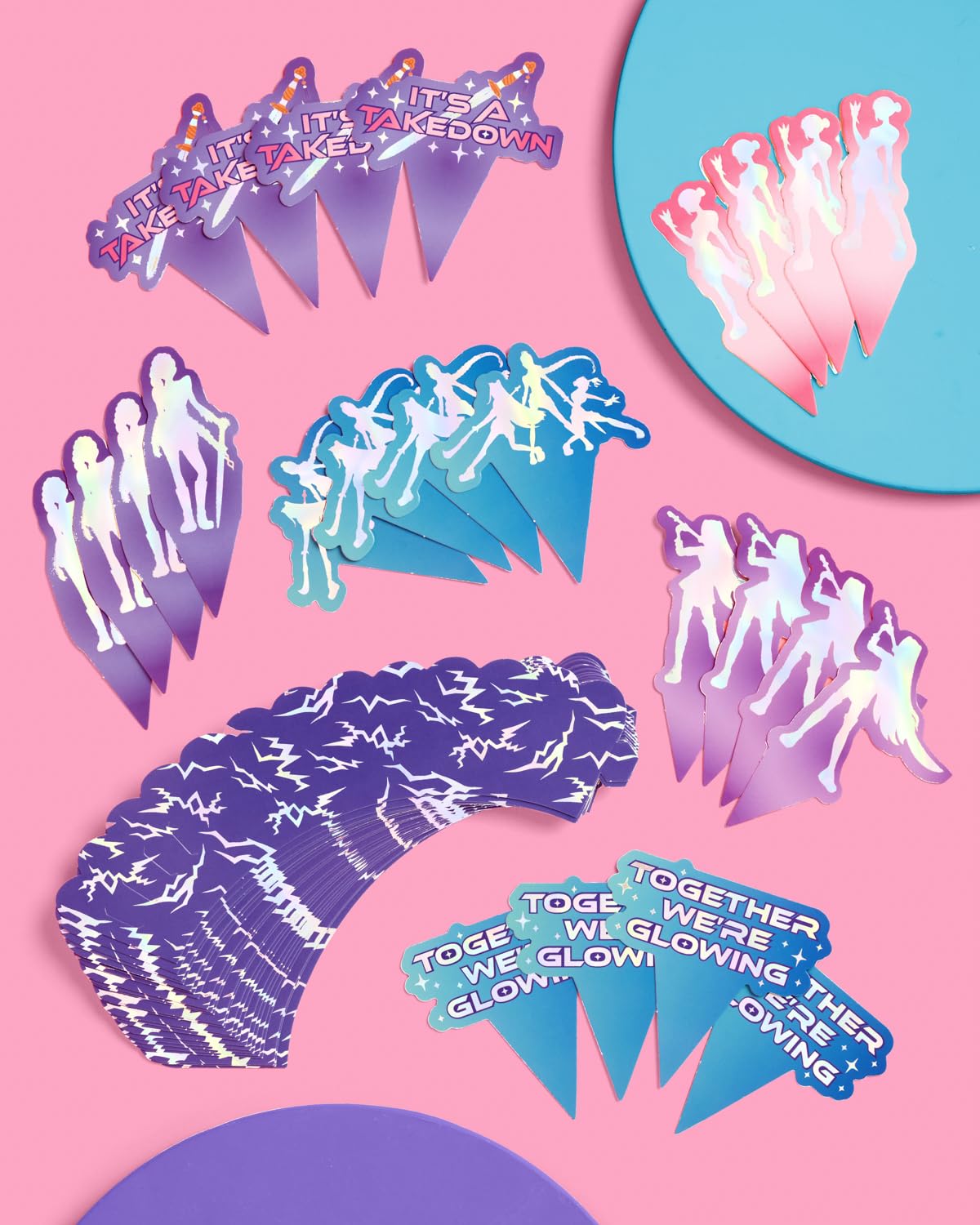 xo, Fetti 24 Pop Star Cupcake Toppers Wrappers | Kids Birthday Party Decor