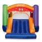Cloud 9 Inflatable Bounce House and Blower, Monster Theme Bouncer for Kids with Slide, Includes Stakes and Repair Patches