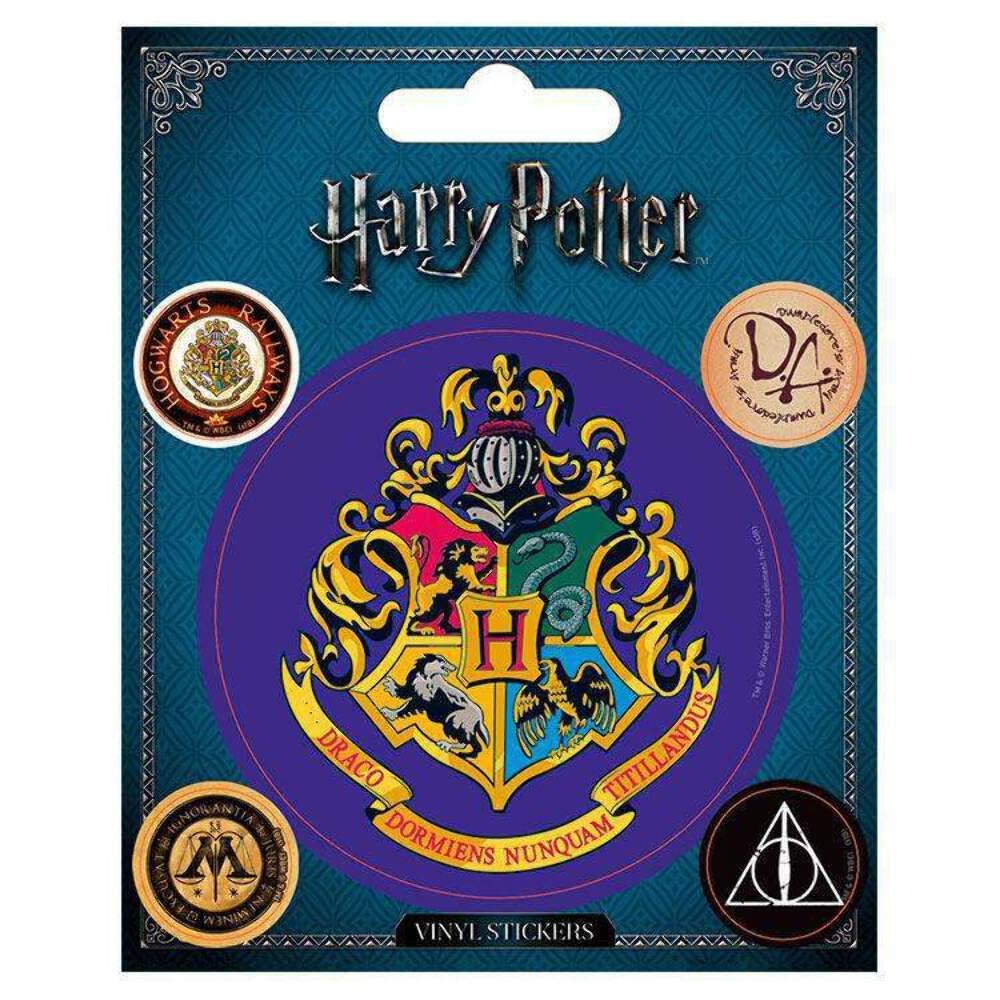 Wizarding World, PS7387, Harry Potter - Hogwarts Vinyl Sticker, Multi-Color, 10 x 12.5cm