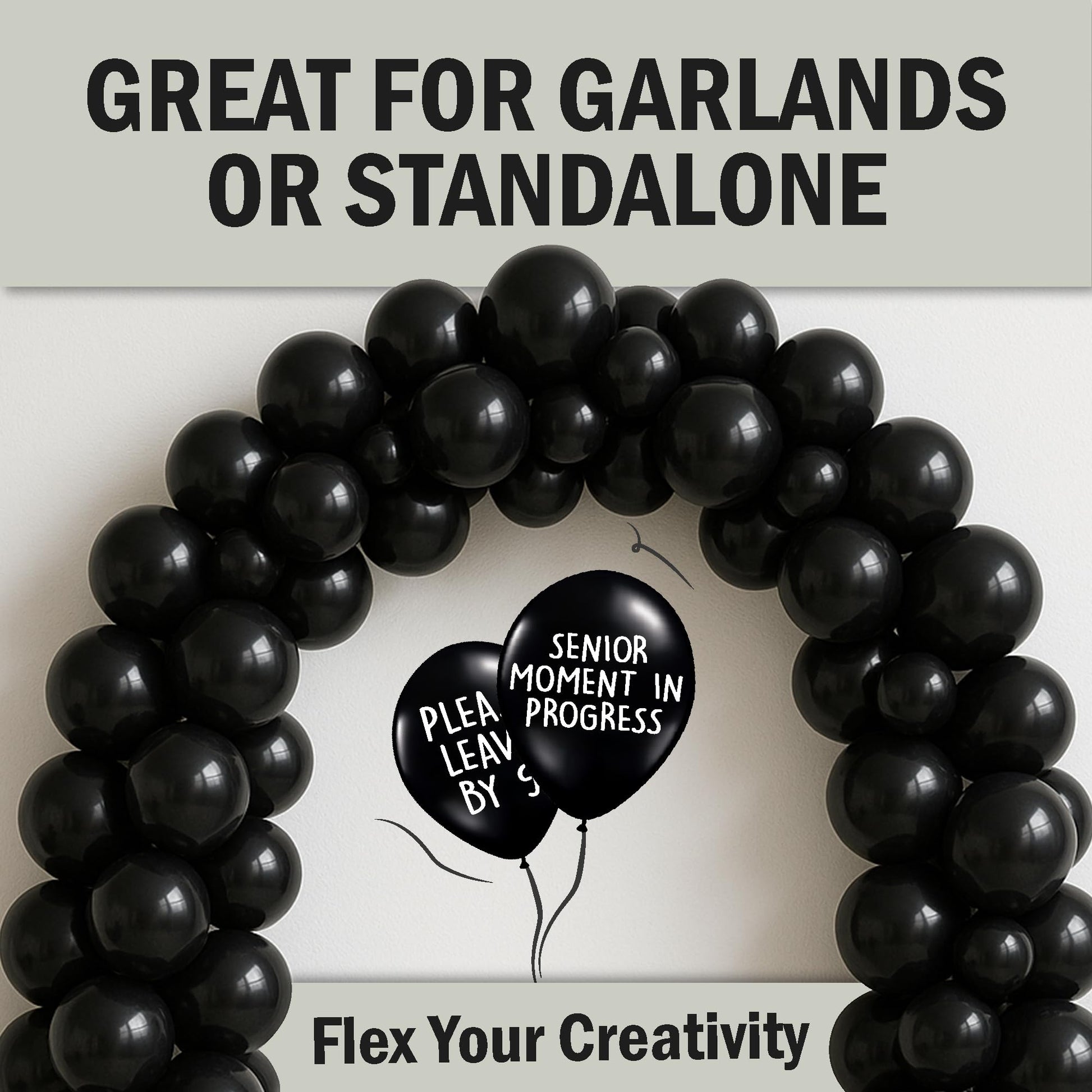Funny Abusive Balloons | Fun Decoration for Adult Birthday Party (8 Pack Rated E)
