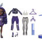 Rainbow High Krystal Bailey - Indigo (Dark Purple) Fashion Doll with 2 Outfits to Mix & Match and Doll Accessories, and Toy for Kids 6-12 Years Old