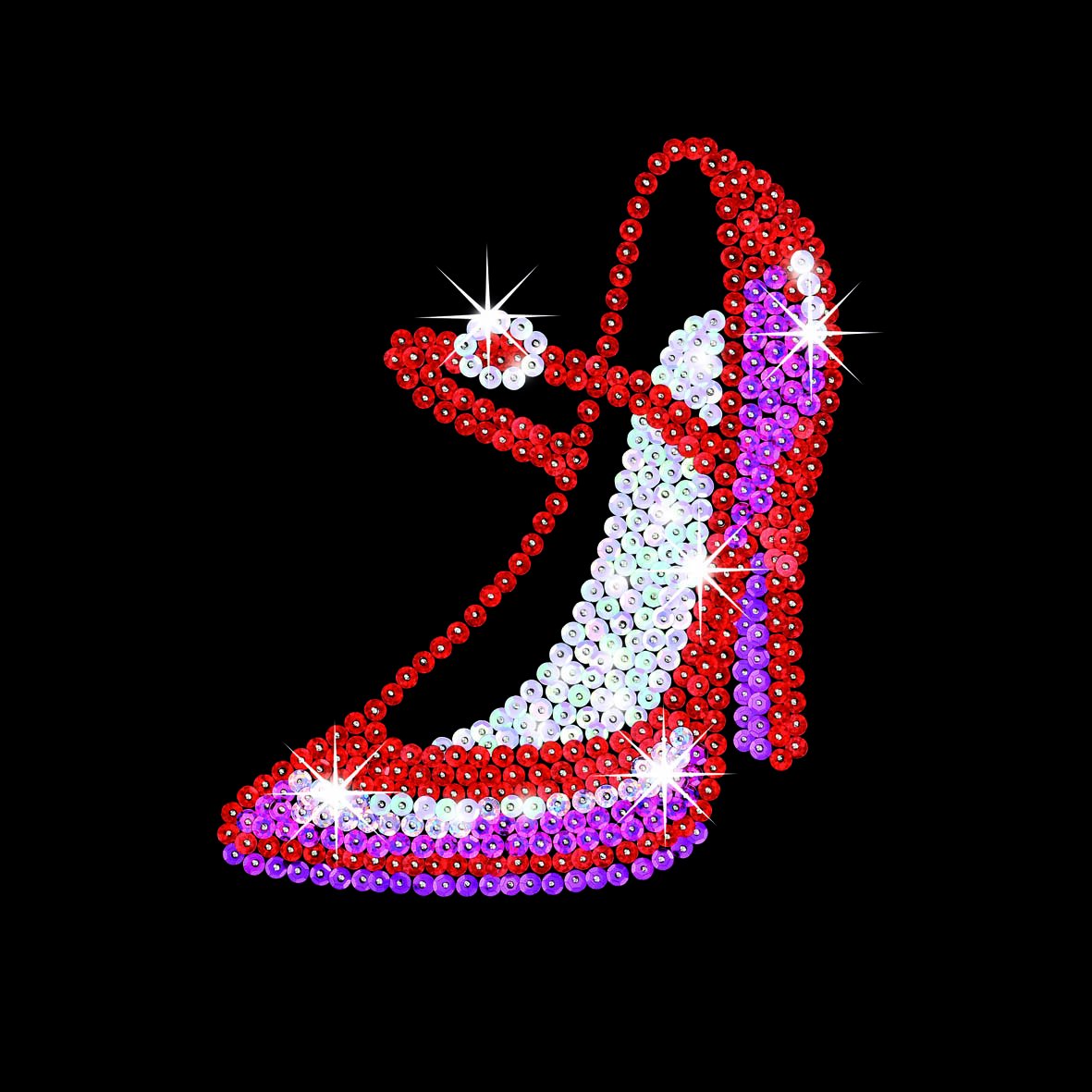 Sequin Art Style, Pop Art, Sparkling Arts and Crafts Picture Kit, Creative Crafts
