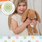 Kids Preferred Cuddle Pal - Guess How Much I Love You Bunny Plush 11 Inch - Stuffed Animal for Babies & Newborn - Baby’s First Plush Blankie