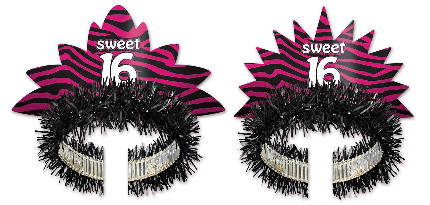 Beistle 66088 Sweet 16 Tiaras