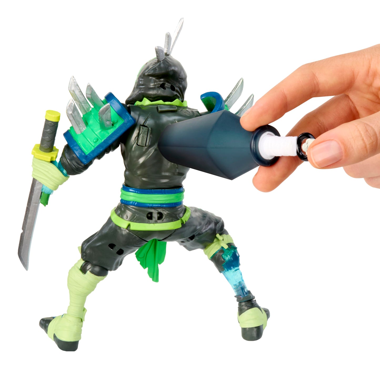 Ninjombie Action Figure - Sword Lord, Boys Action Ninja Zombie Slime Monster Action Figure, Ages 6 +