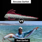 ZHONGXIN MADE Oarfish Plush Toy -Grey Long Real Life Oarfish Ribbon Fish Chimera Stuffed Toys, Super Soft Realistic Sea Creatures King of Herring