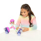 JAKKS Pacific Rock N Rollerskate Doll Lightning Luna Light Up Remote Control Rollerskating Doll - Plays Music and Skates!, 10" H