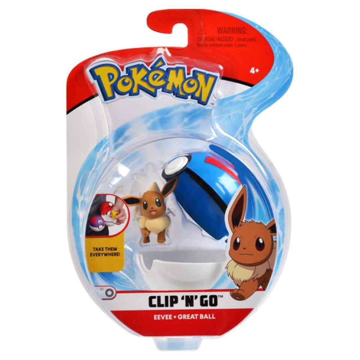 Pokémon Clip 'N Go Cubone & Dusk Ball Set Battle Ready S3