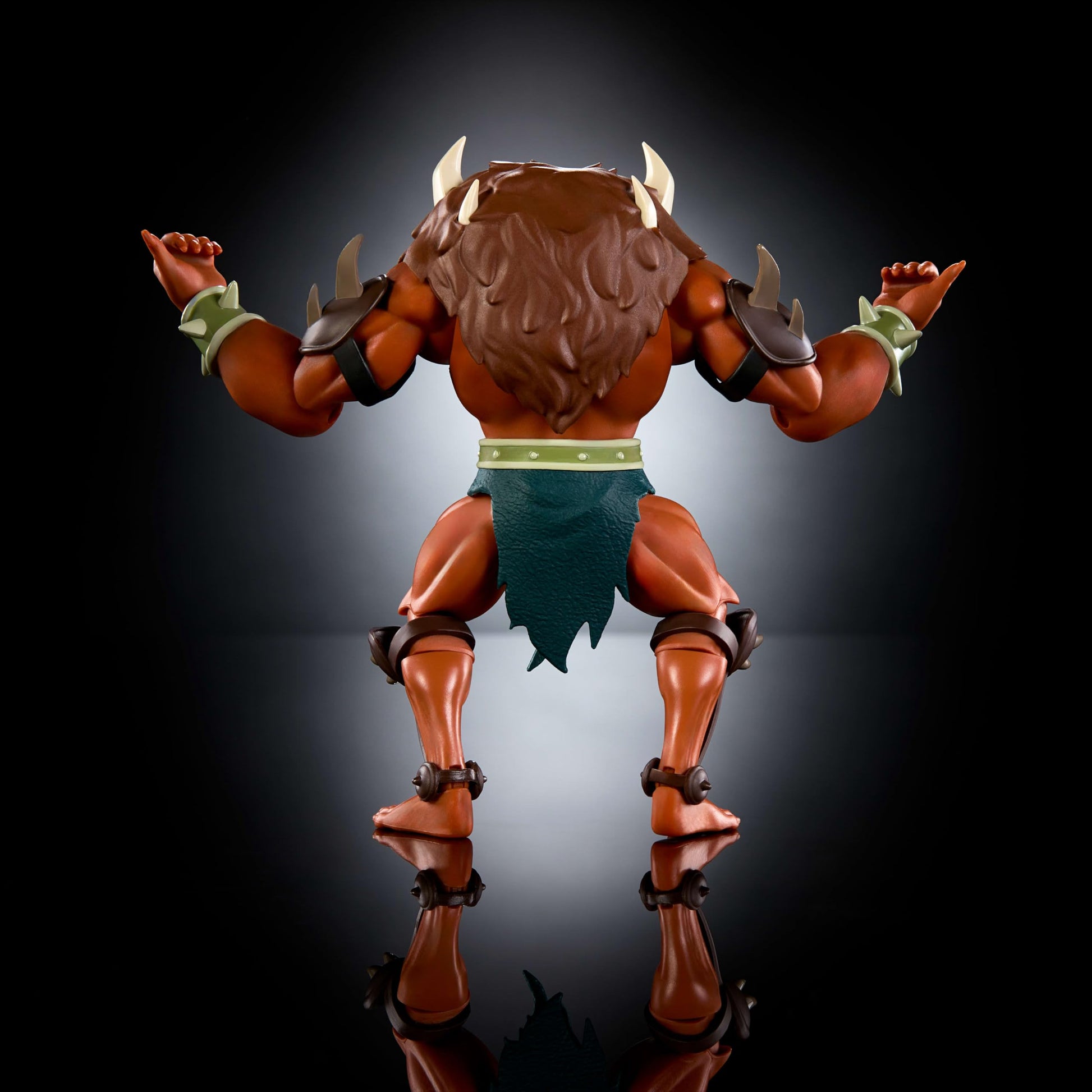 Masters of the Universe Origins Action Figure Deluxe Beast Man Cartoon Collection, 5.5-inch 1980s TV Villain, Detailed Design