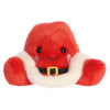 Aurora Palm Pals 5" Santa Cowboy Hat Festive Plush